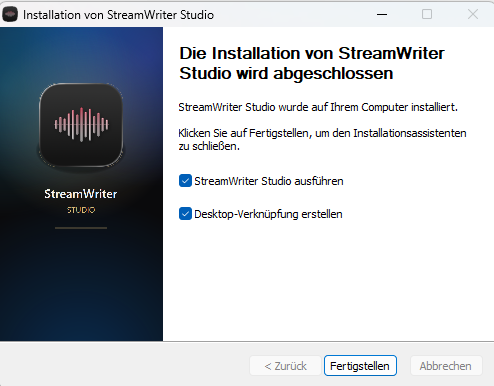 Fertigstellen